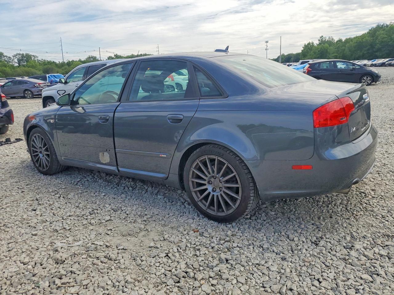 2006 Audi A4 S-line 2.0t Quattro Turbo Серый vin: WAUEF78E26A248263