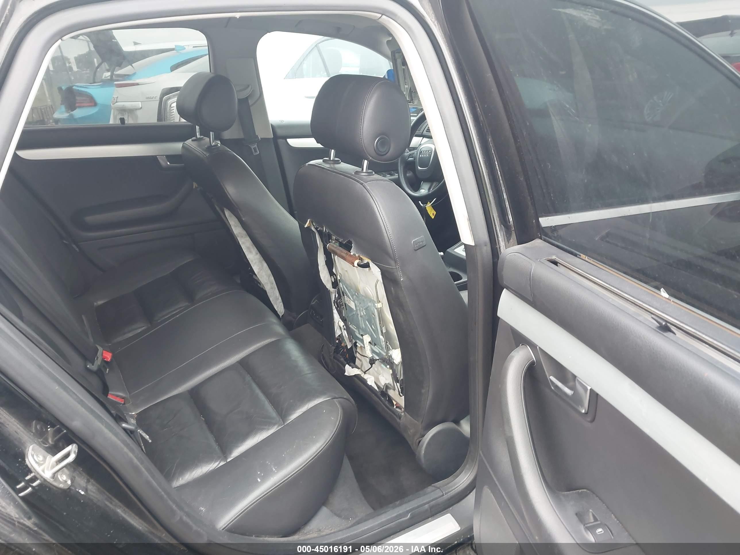 2006 Audi A4 2.0t Black vin: WAUEF78E56A016756