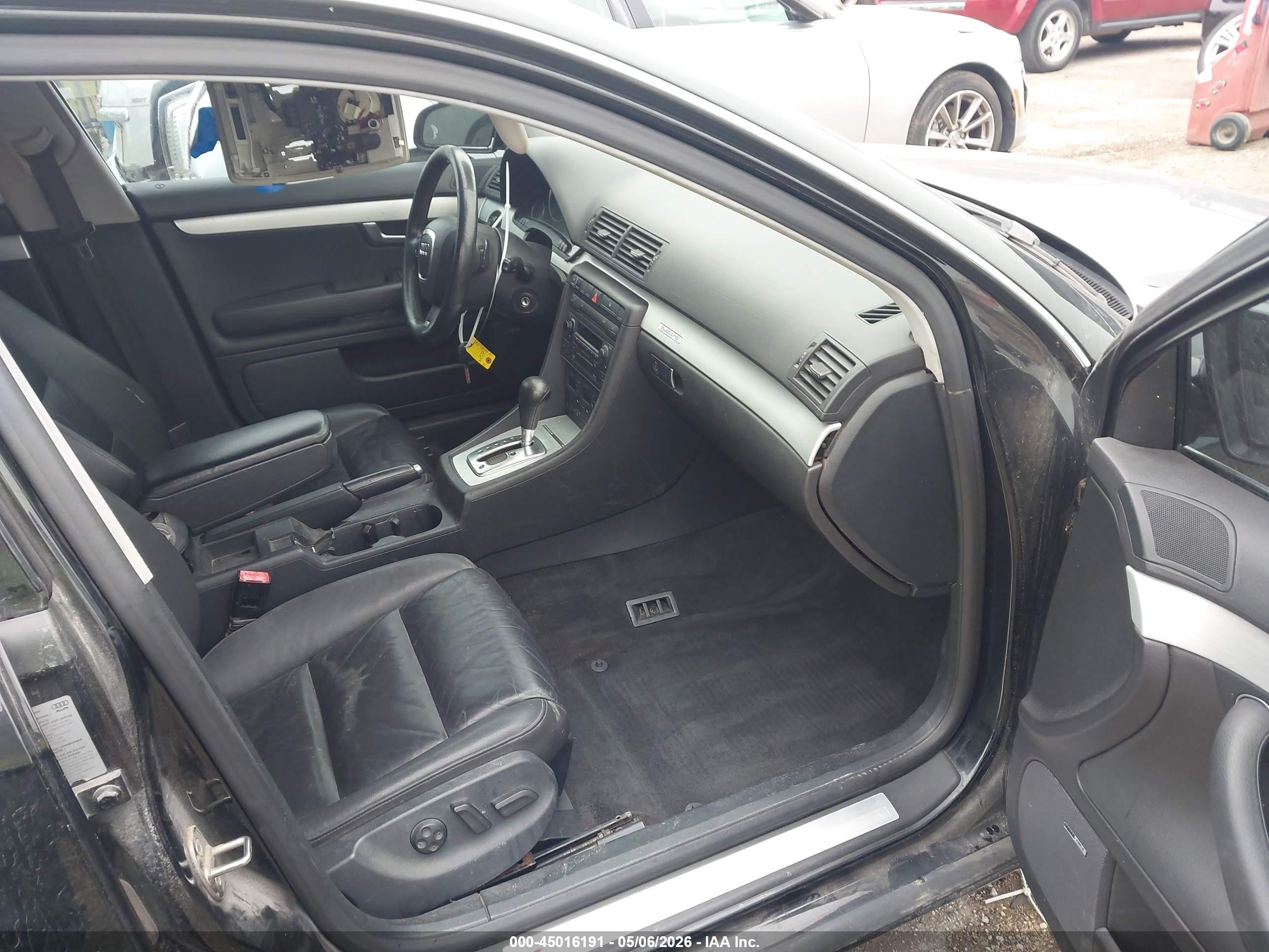 2006 Audi A4 2.0t Black vin: WAUEF78E56A016756