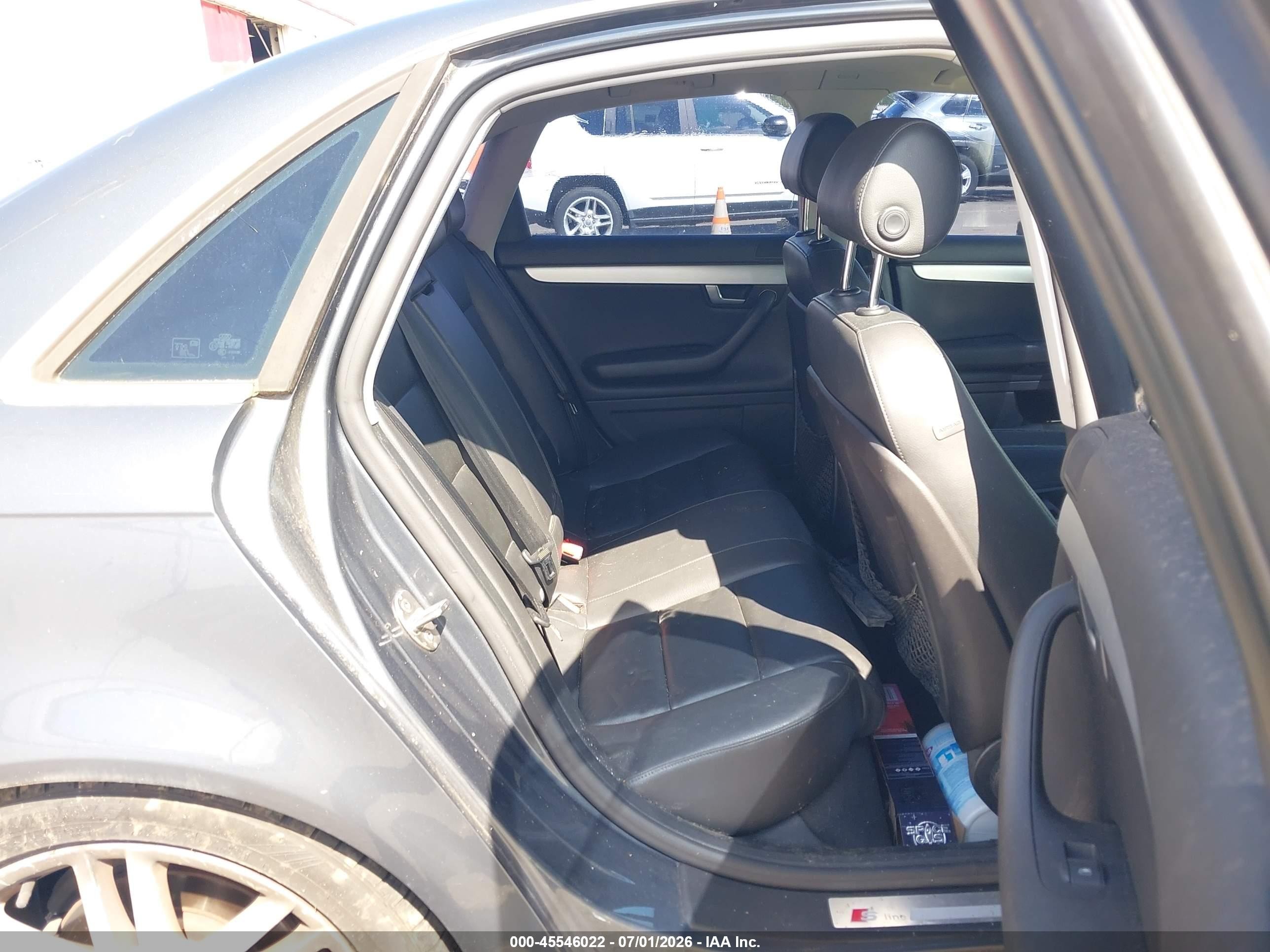 2008 Audi A4   Blue vin: WAUEF78E68A163624