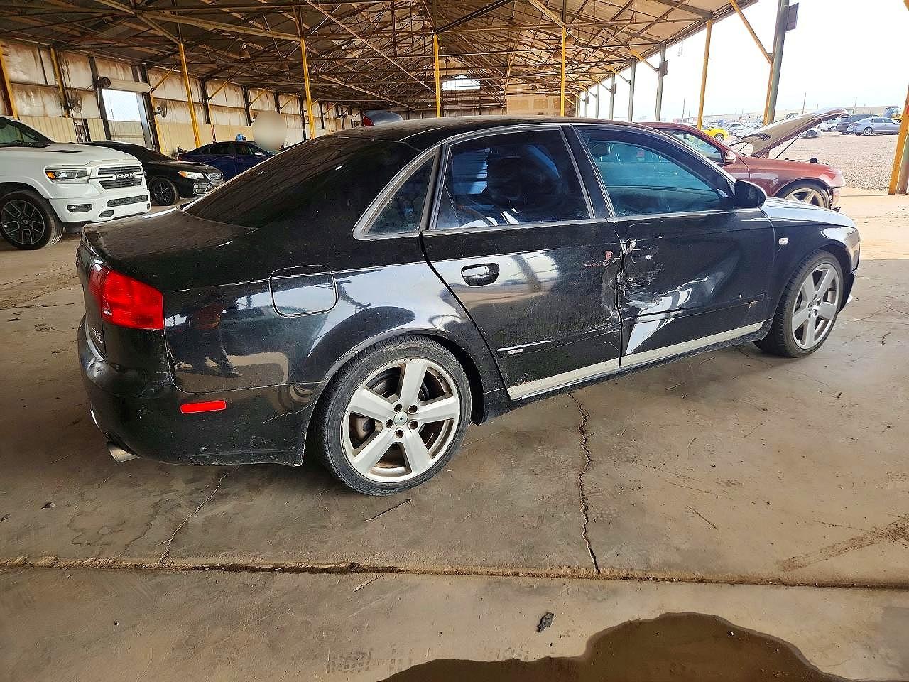 2006 Audi A4 S-line 2.0t Quattro Turbo Black vin: WAUEF78E76A172863