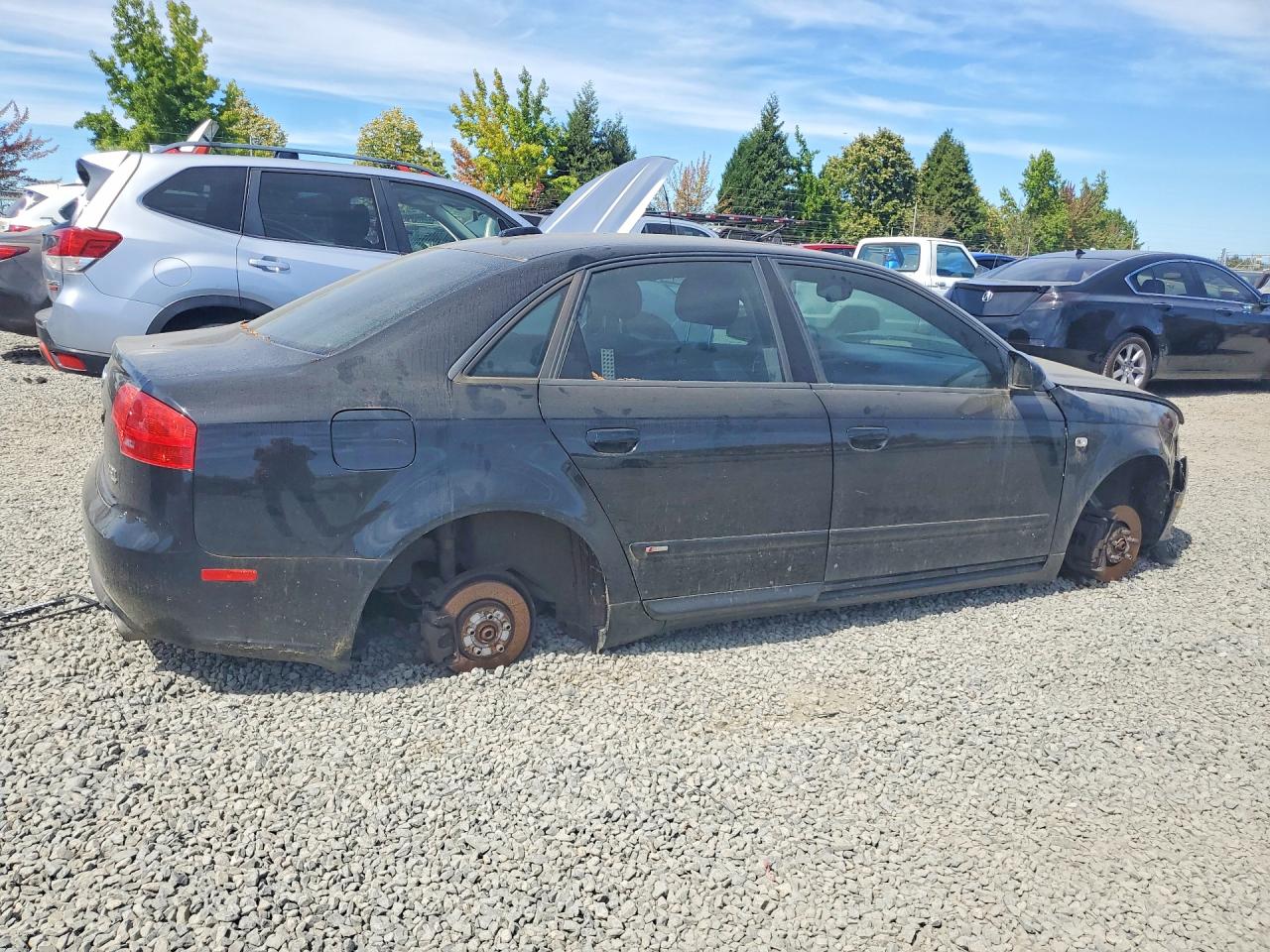2006 Audi A4 S-line 2.0t Quattro Turbo Черный vin: WAUEF78E76A244287