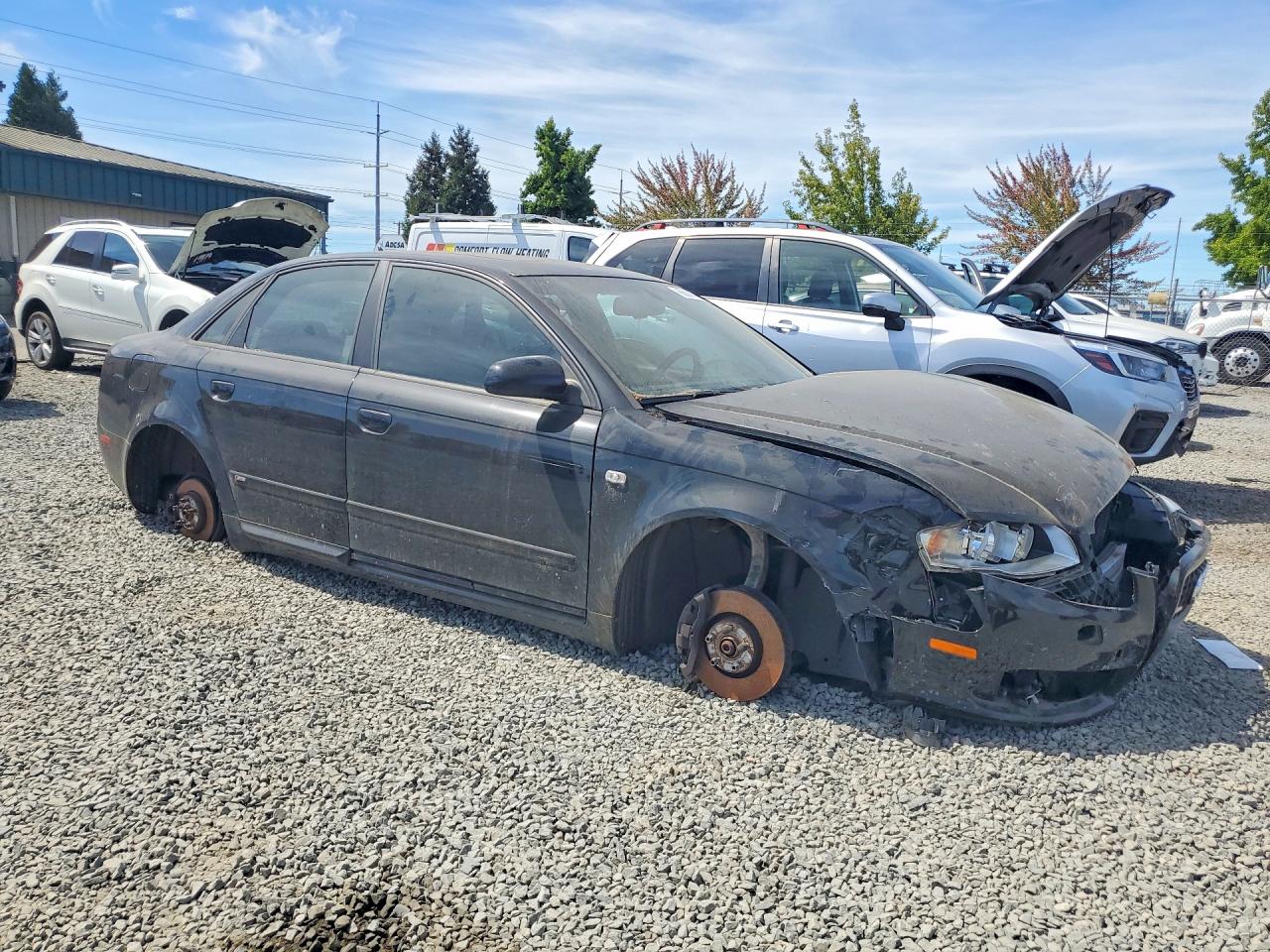 2006 Audi A4 S-line 2.0t Quattro Turbo Черный vin: WAUEF78E76A244287