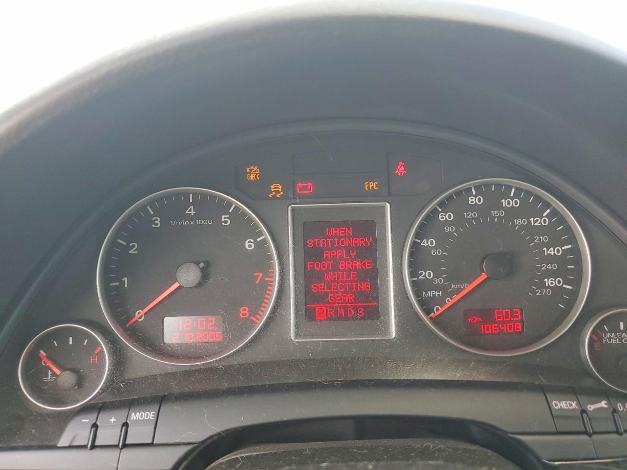 2006 Audi A4 S-line 2.0t Quattro Turbo Черный vin: WAUEF78E76A244287