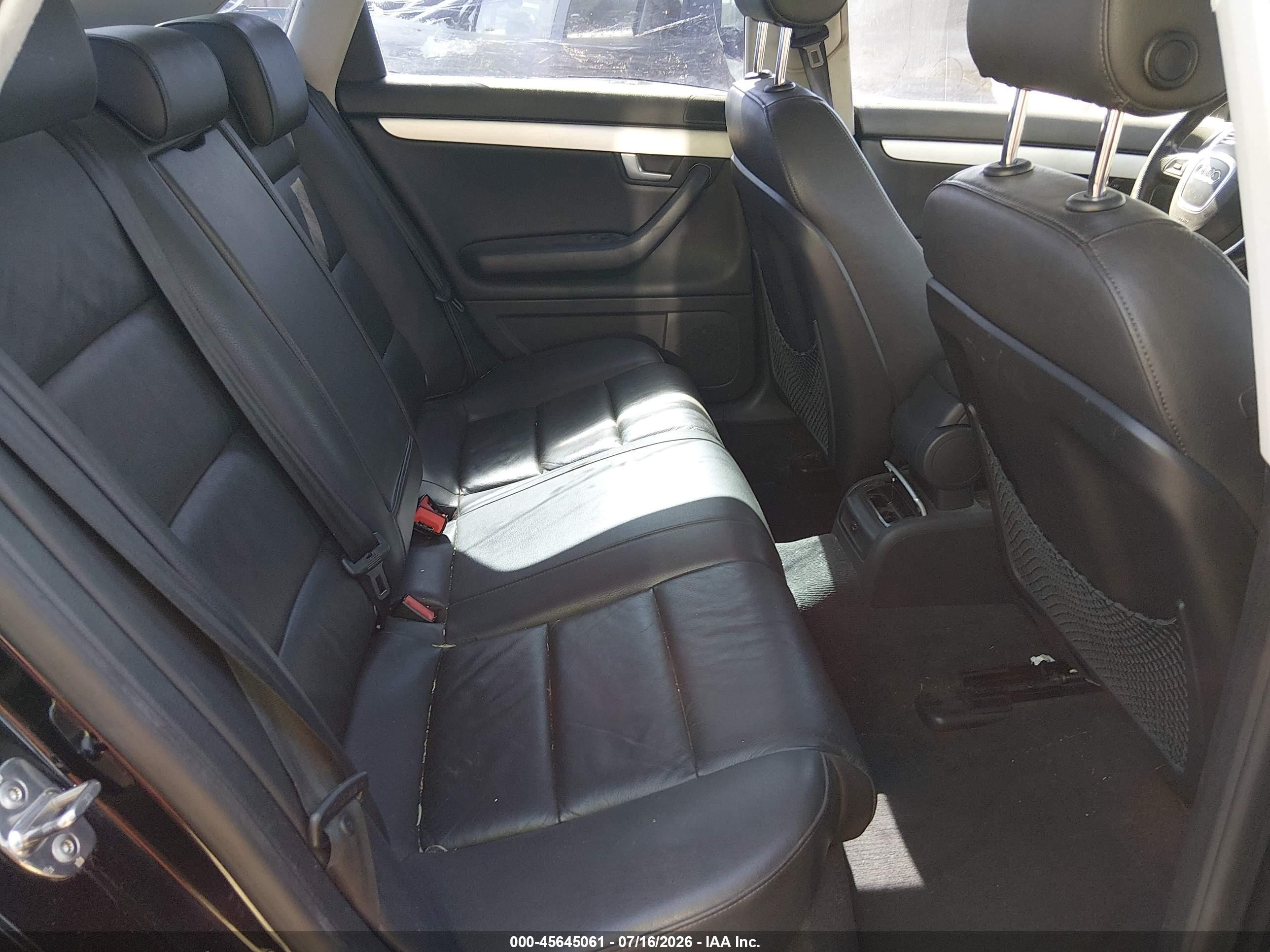2006 Audi A4 2.0t Black vin: WAUEF78EX6A256059