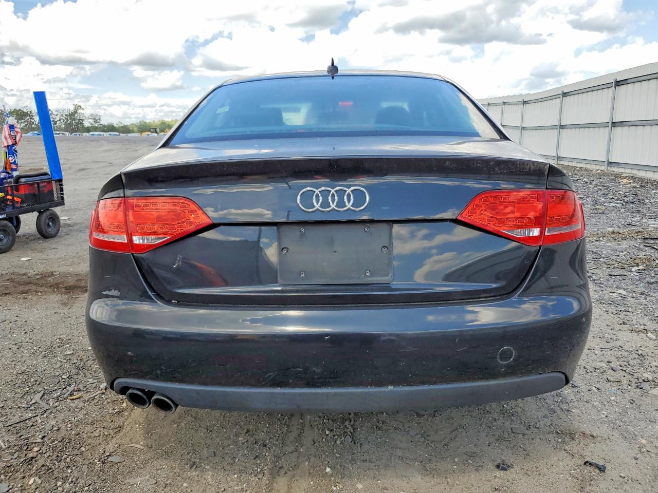 2012 Audi A4 Premium Plus Black vin: WAUEFAFL0AN060681