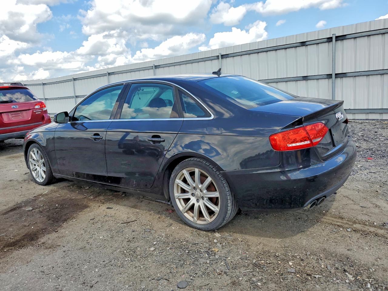 2012 Audi A4 Premium Plus Black vin: WAUEFAFL0AN060681