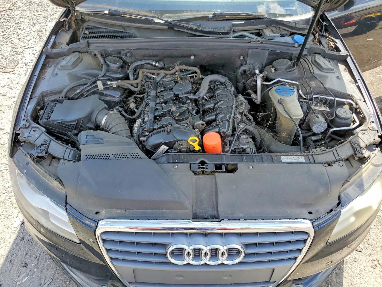 2012 Audi A4 Premium Plus Black vin: WAUEFAFL0AN060681
