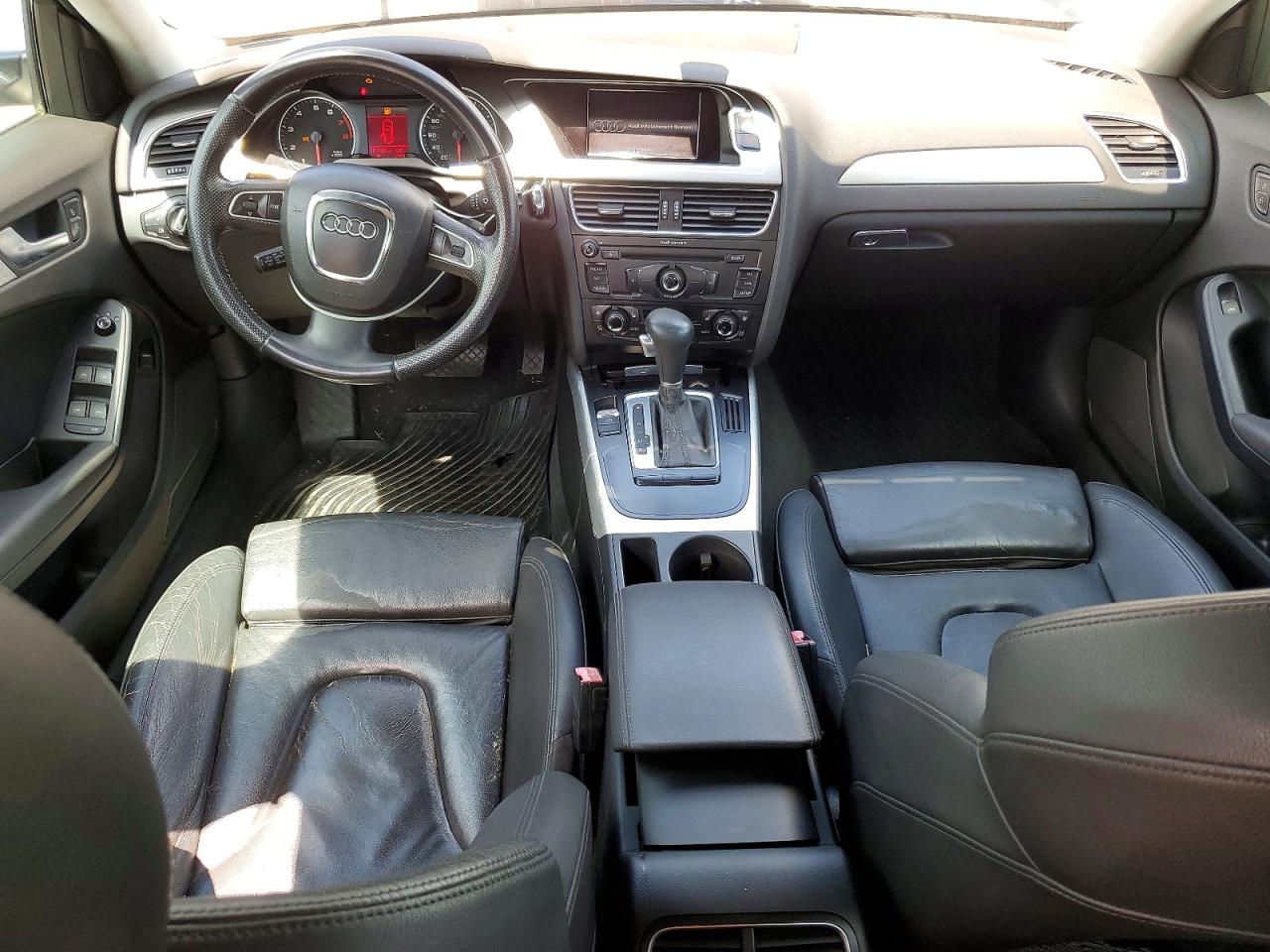 2012 Audi A4 Premium Plus Black vin: WAUEFAFL0AN060681