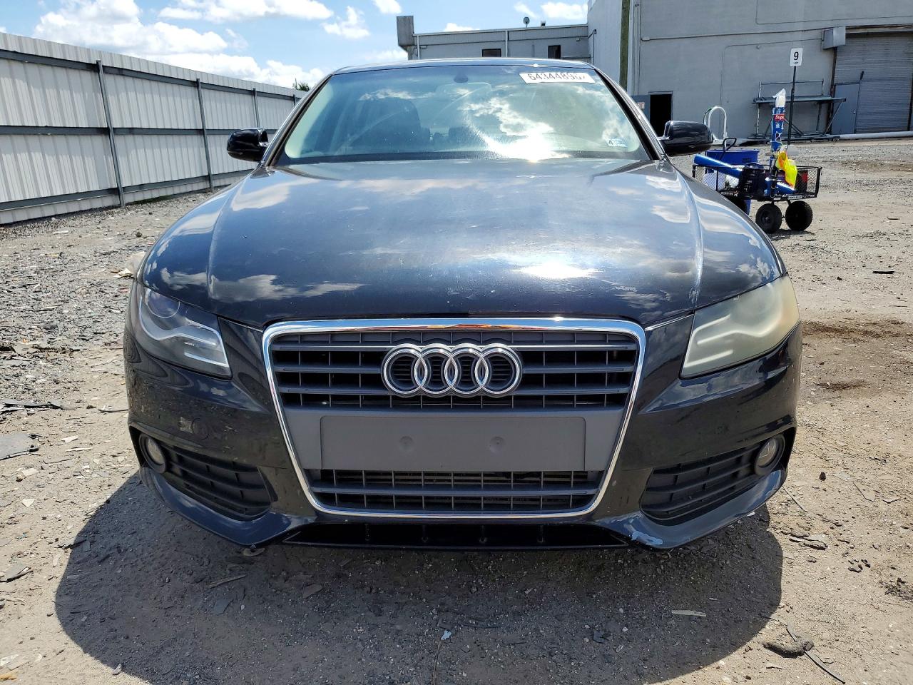 2012 Audi A4 Premium Plus Black vin: WAUEFAFL0AN060681