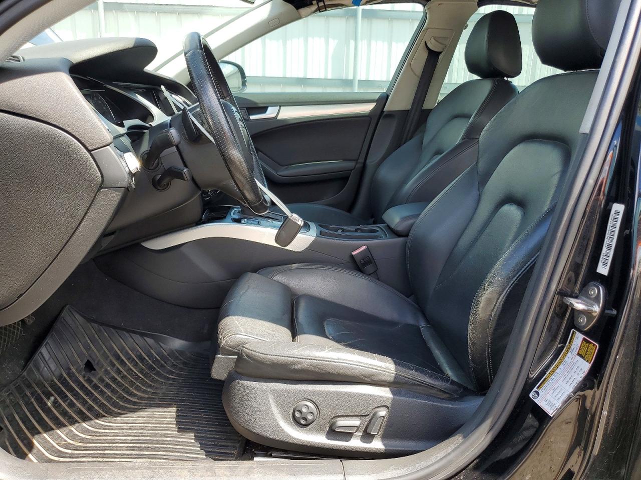 2012 Audi A4 Premium Plus Black vin: WAUEFAFL0AN060681