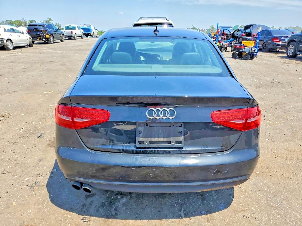 2013 Audi A4 Premium Plus Black vin: WAUEFAFL0DA130594