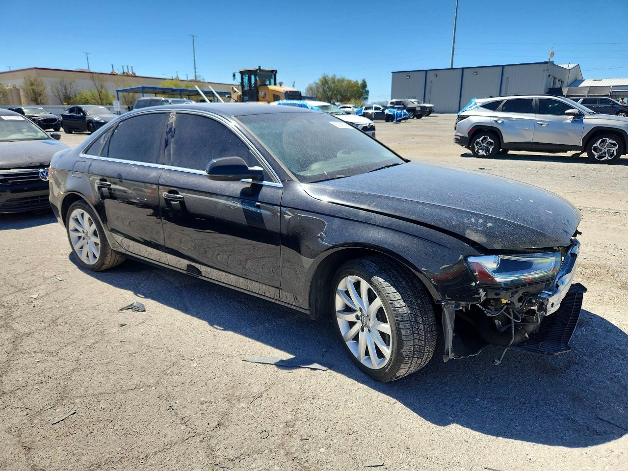 2013 Audi A4 Premium Plus Black vin: WAUEFAFL0DN022047