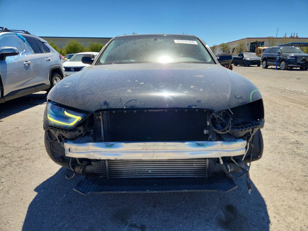 2013 Audi A4 Premium Plus Black vin: WAUEFAFL0DN022047