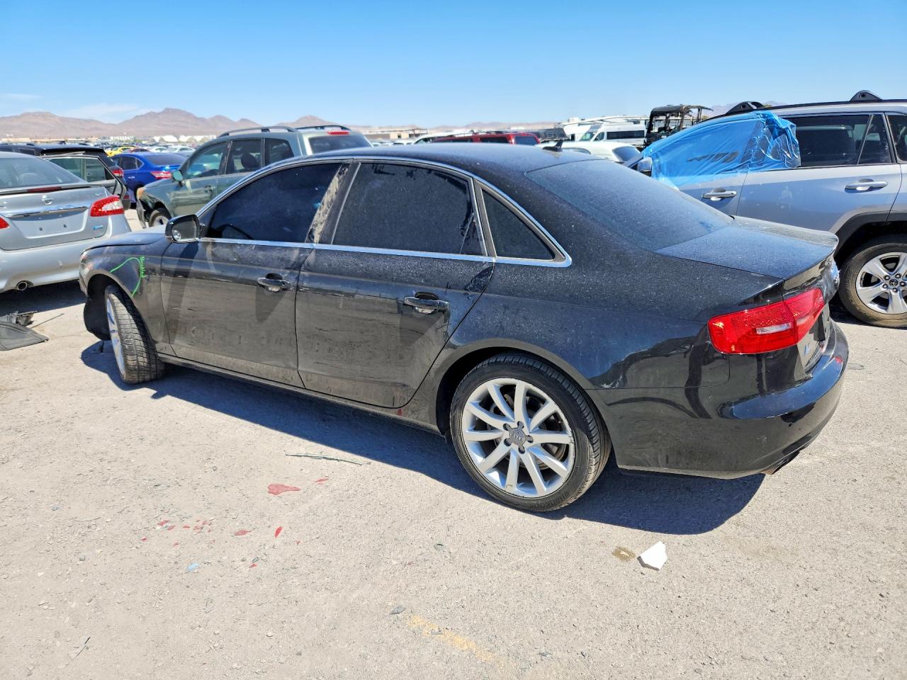 2013 Audi A4 Premium Plus Black vin: WAUEFAFL0DN022047
