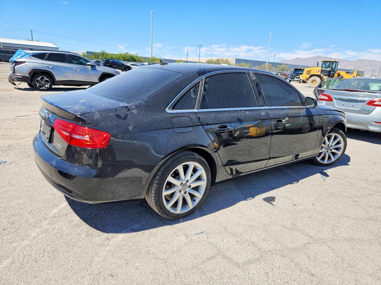 2013 Audi A4 Premium Plus Black vin: WAUEFAFL0DN022047