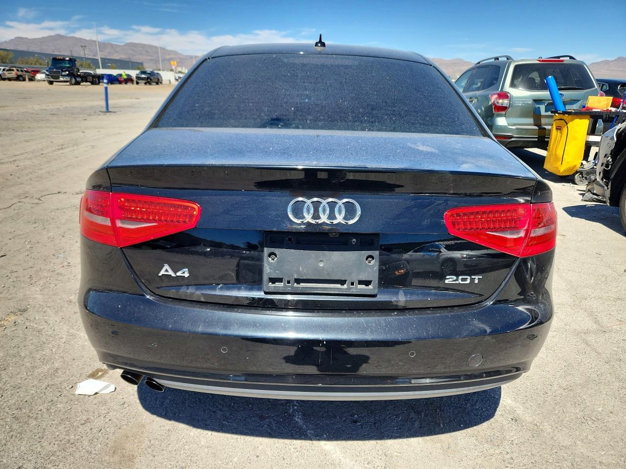 2013 Audi A4 Premium Plus Black vin: WAUEFAFL0DN022047