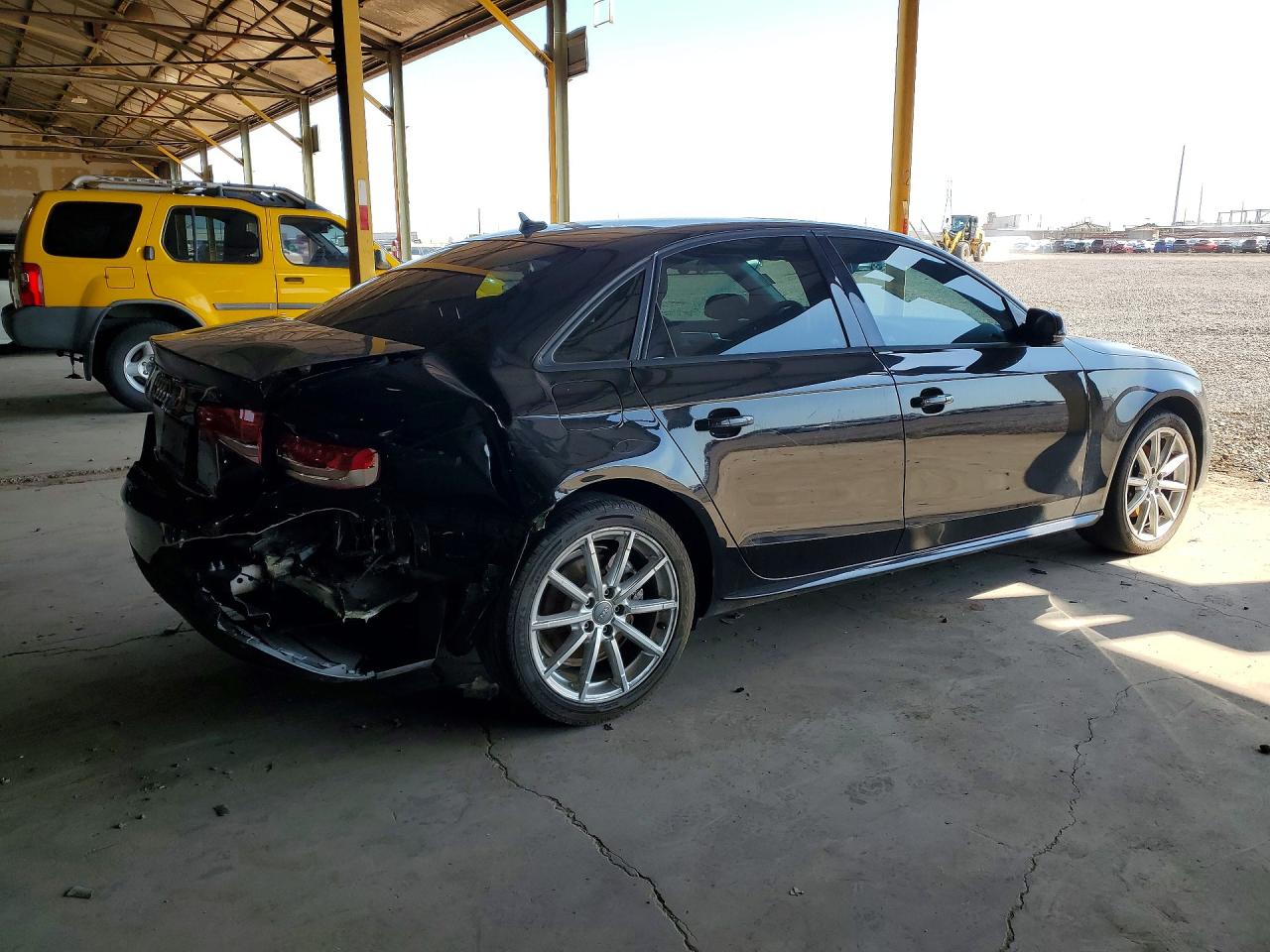 2014 Audi A4 Premium Plus Black vin: WAUEFAFL0EN007629