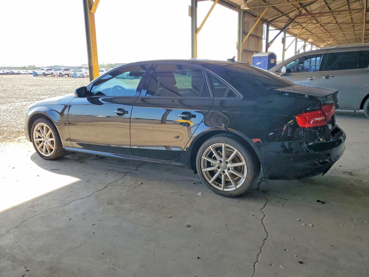 2014 Audi A4 Premium Plus Black vin: WAUEFAFL0EN007629