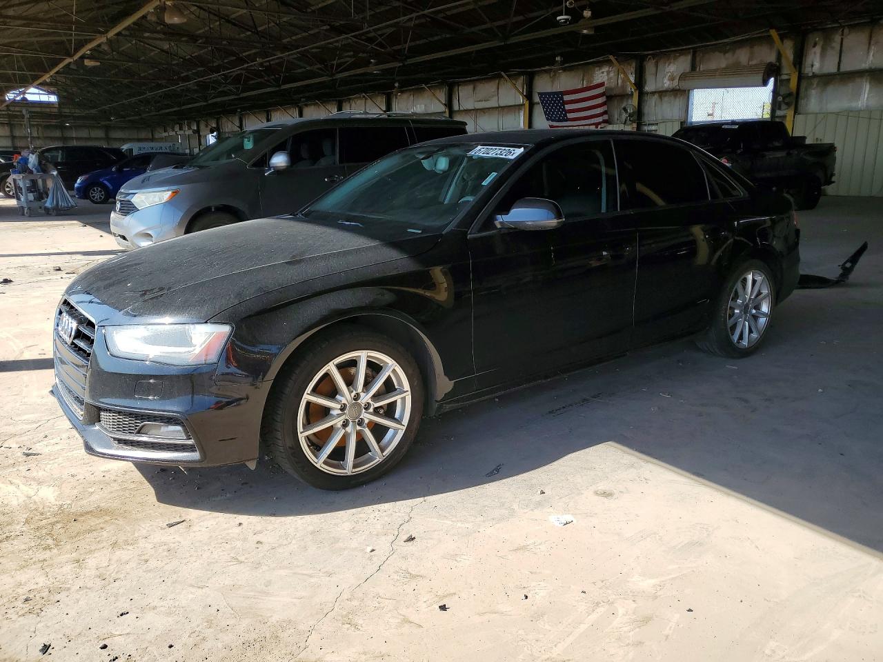 2014 Audi A4 Premium Plus Black vin: WAUEFAFL0EN007629