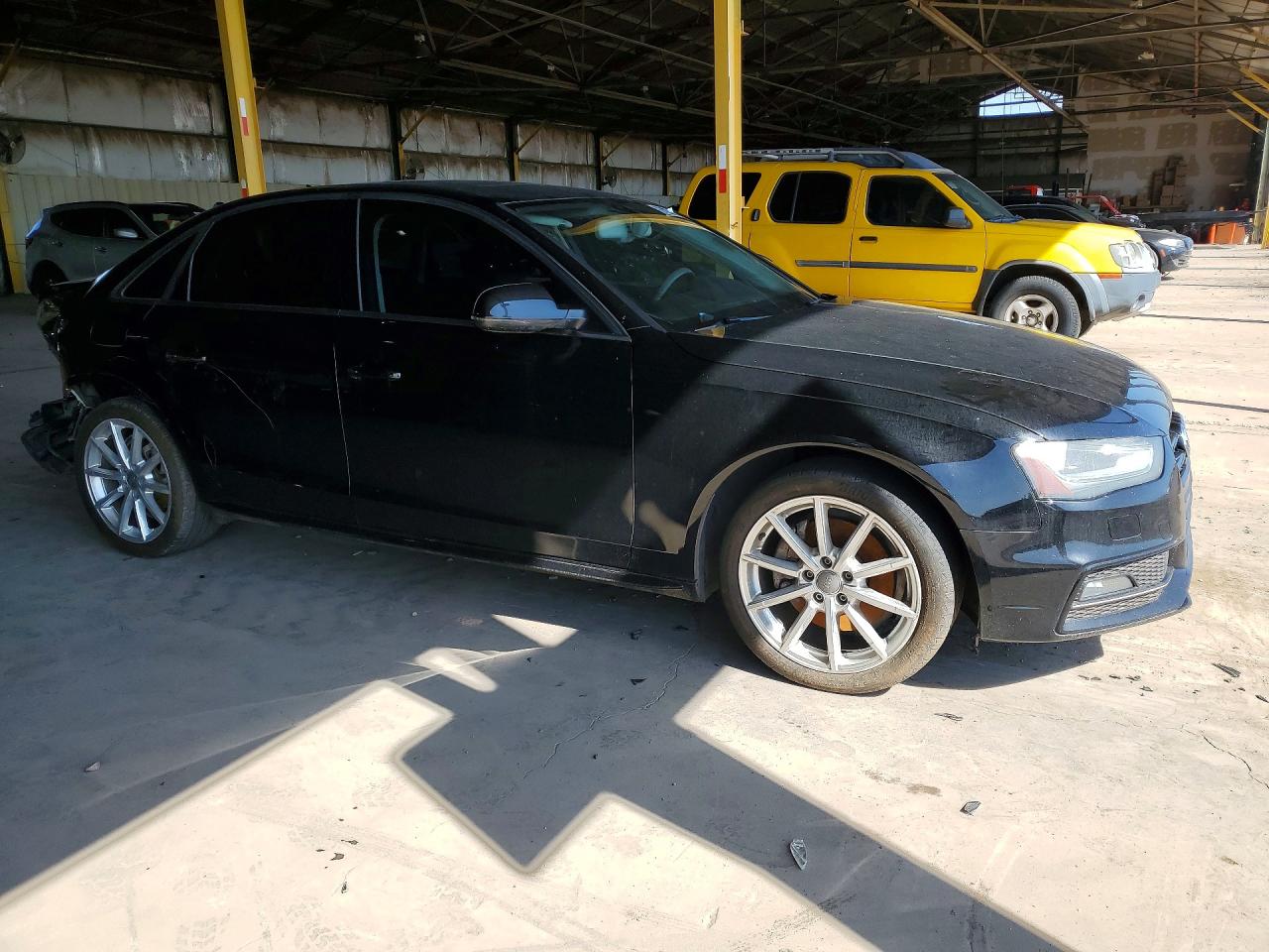 2014 Audi A4 Premium Plus Black vin: WAUEFAFL0EN007629