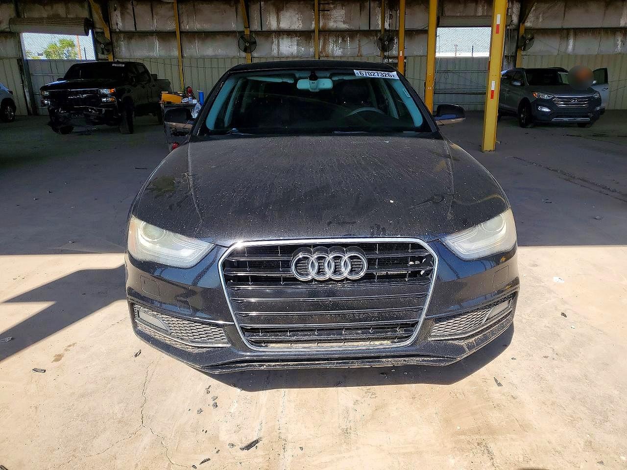 2014 Audi A4 Premium Plus Black vin: WAUEFAFL0EN007629