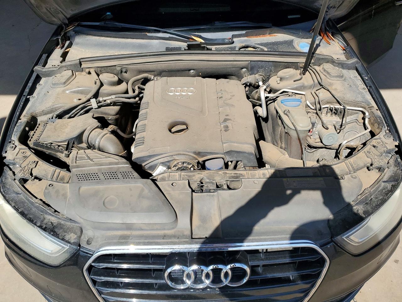 2014 Audi A4 Premium Plus Black vin: WAUEFAFL0EN007629