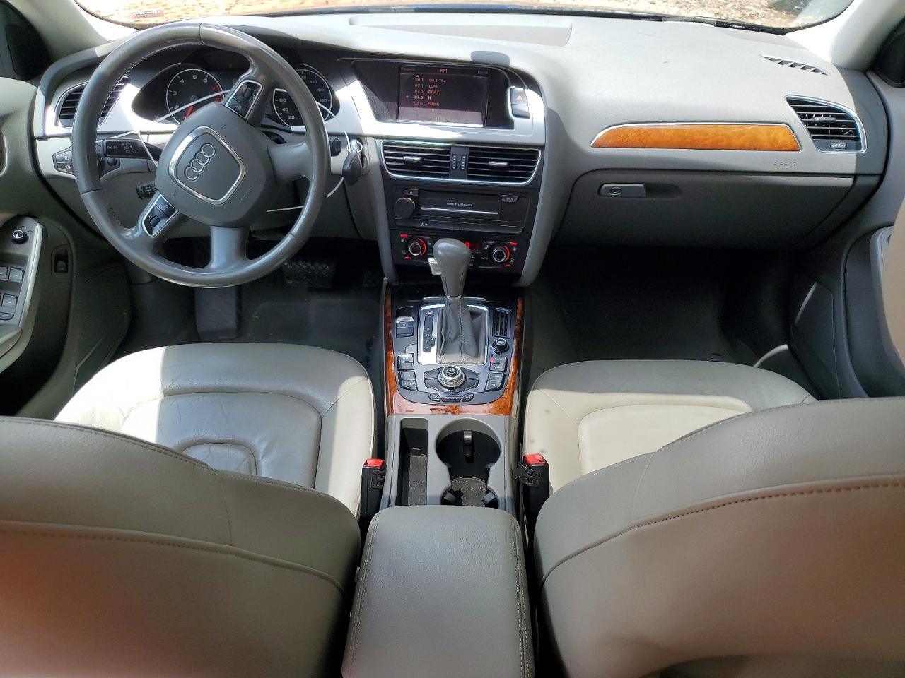 2011 Audi A4 Premium Plus Blue vin: WAUEFAFL1BN022796
