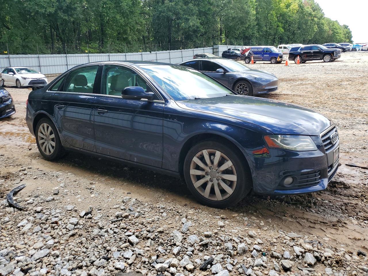 2011 Audi A4 Premium Plus Blue vin: WAUEFAFL1BN022796