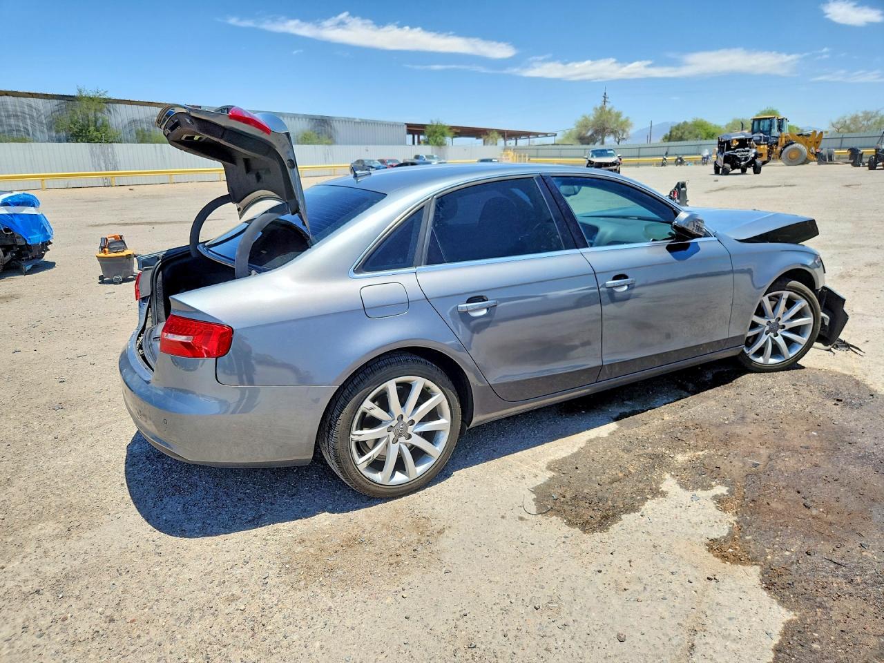 2013 Audi A4 Premium Plus Charcoal vin: WAUEFAFL1DN025121