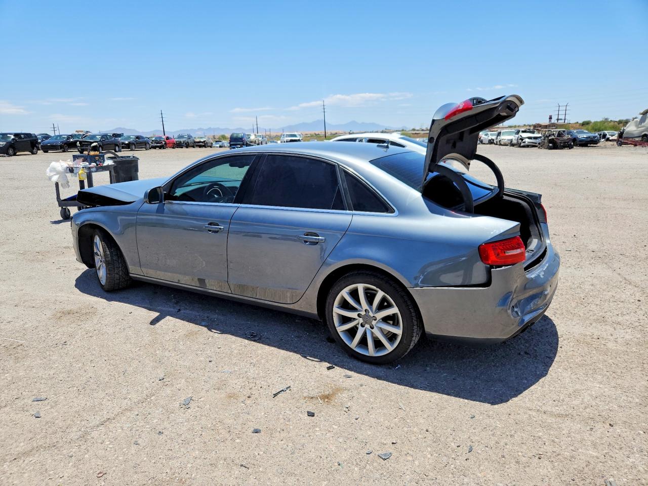 2013 Audi A4 Premium Plus Charcoal vin: WAUEFAFL1DN025121