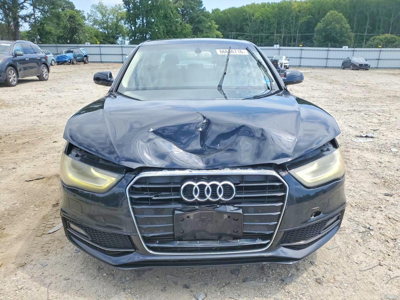 2014 Audi A4 Premium Plus Black vin: WAUEFAFL1EN015030