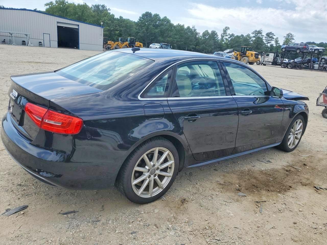 2014 Audi A4 Premium Plus Black vin: WAUEFAFL1EN015030