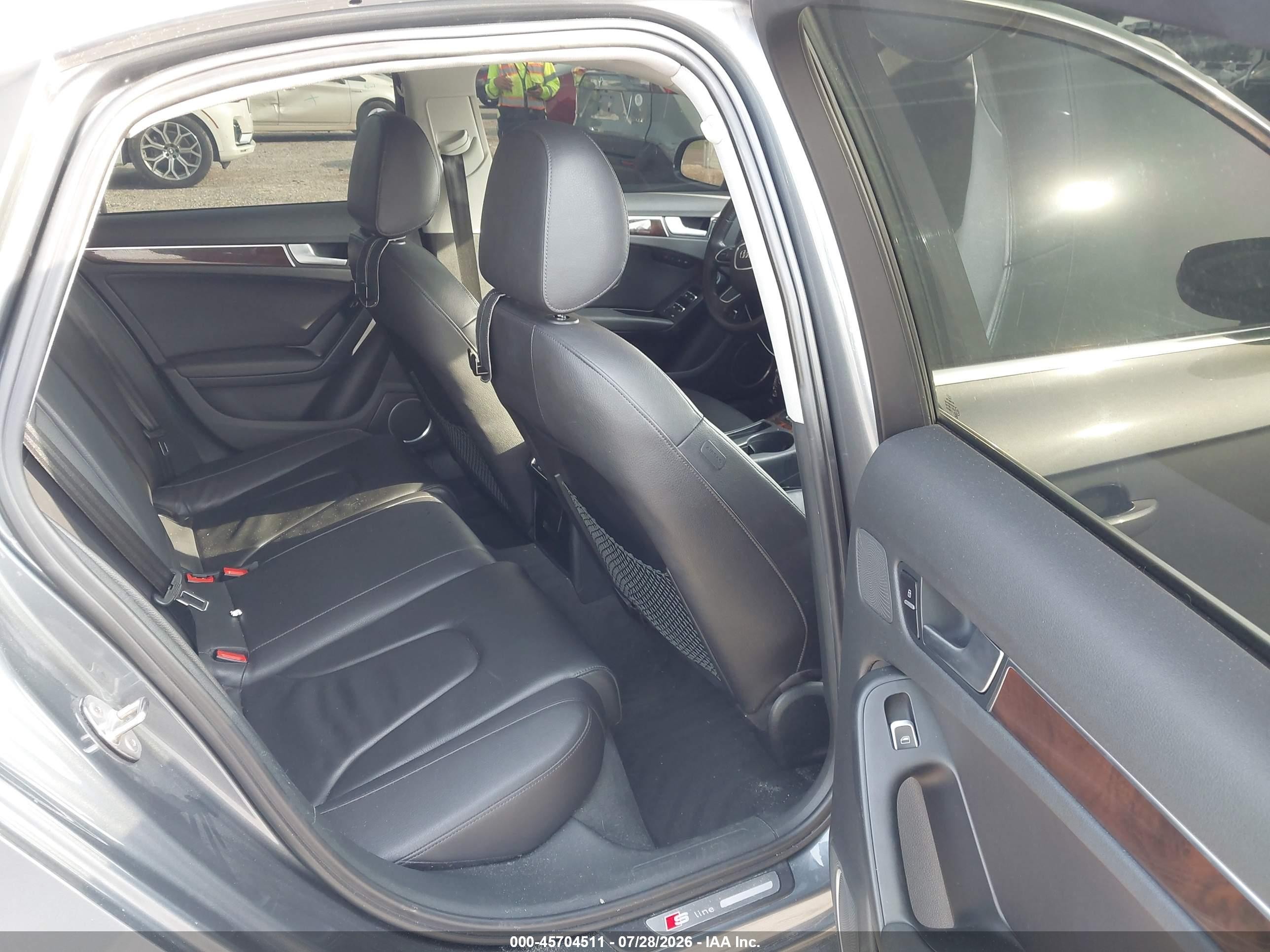 2014 Audi A4 2.0t Premium Gray vin: WAUEFAFL1EN039232