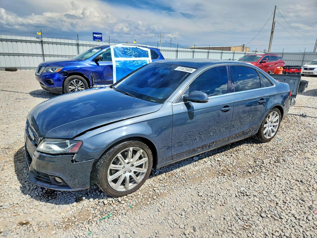 2010 Audi A4 Premium Plus Серый vin: WAUEFAFL2AN058219