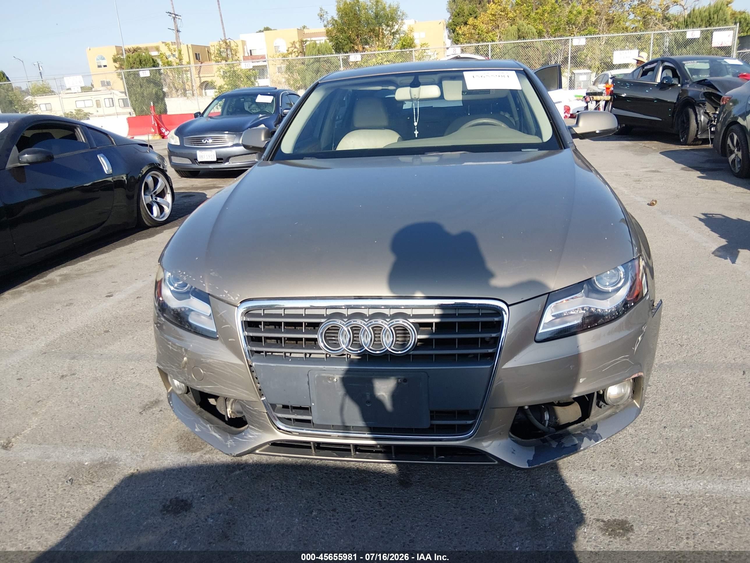 2010 Audi A4 2.0t Premium Gold vin: WAUEFAFL2AN059032