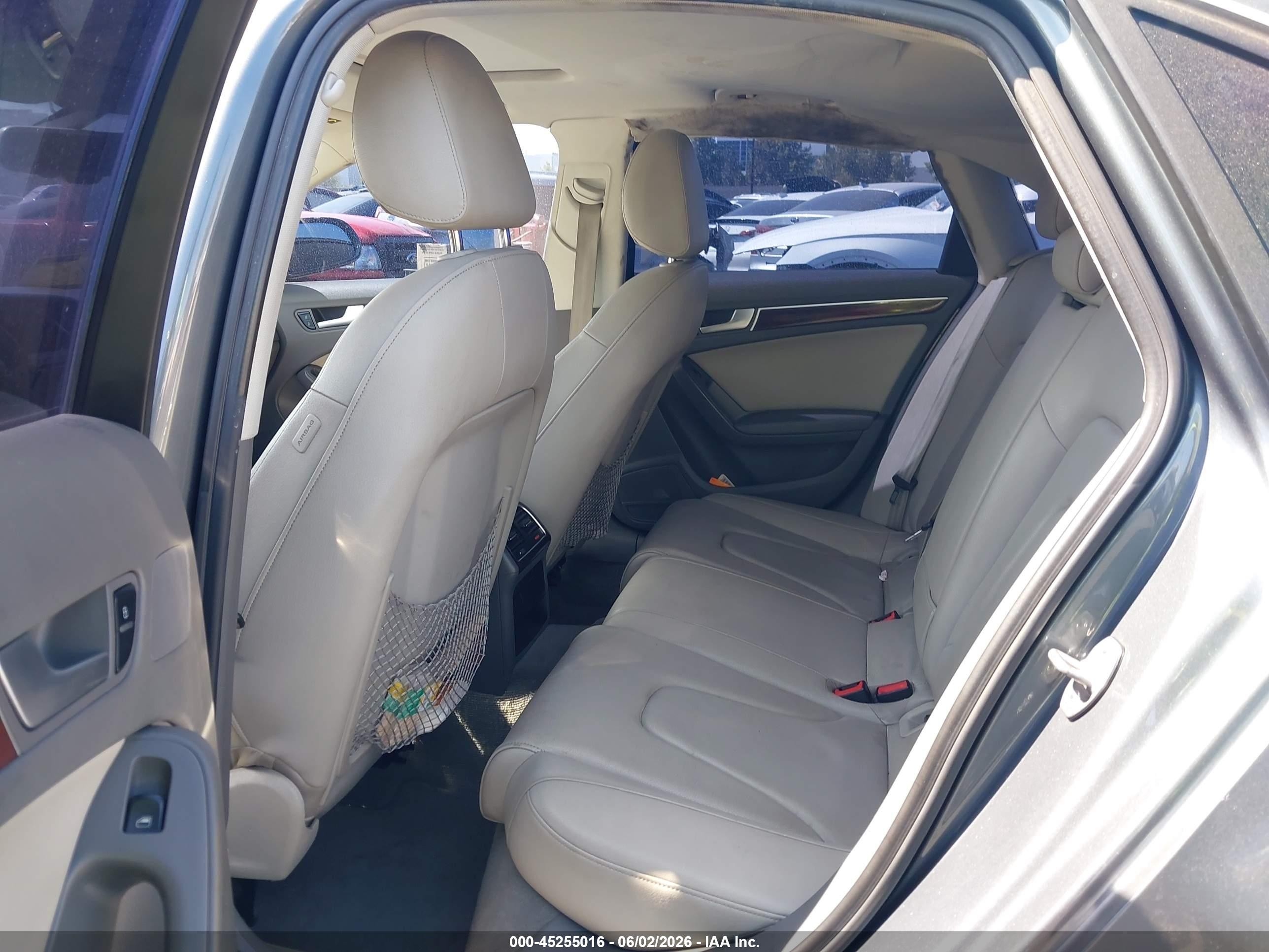 2012 Audi A4 2.0t Premium Gray vin: WAUEFAFL2CA120180