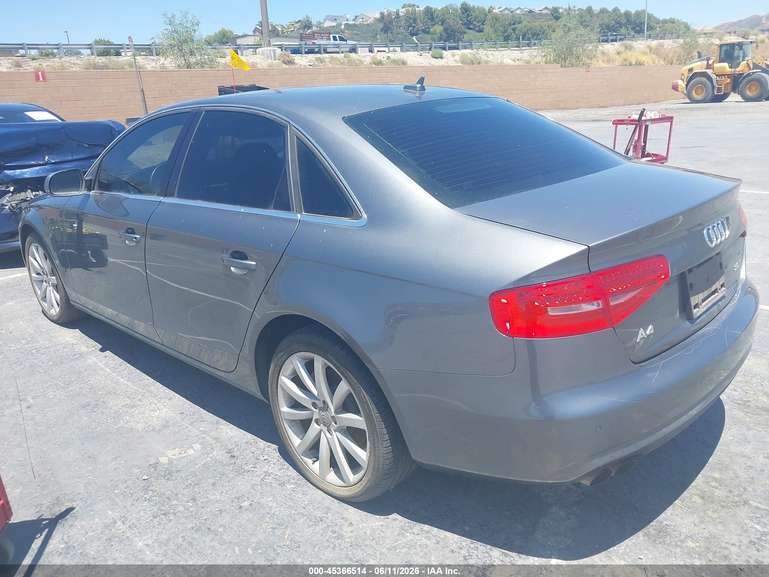 2013 Audi A4 2.0t Premium Black vin: WAUEFAFL2DA119368