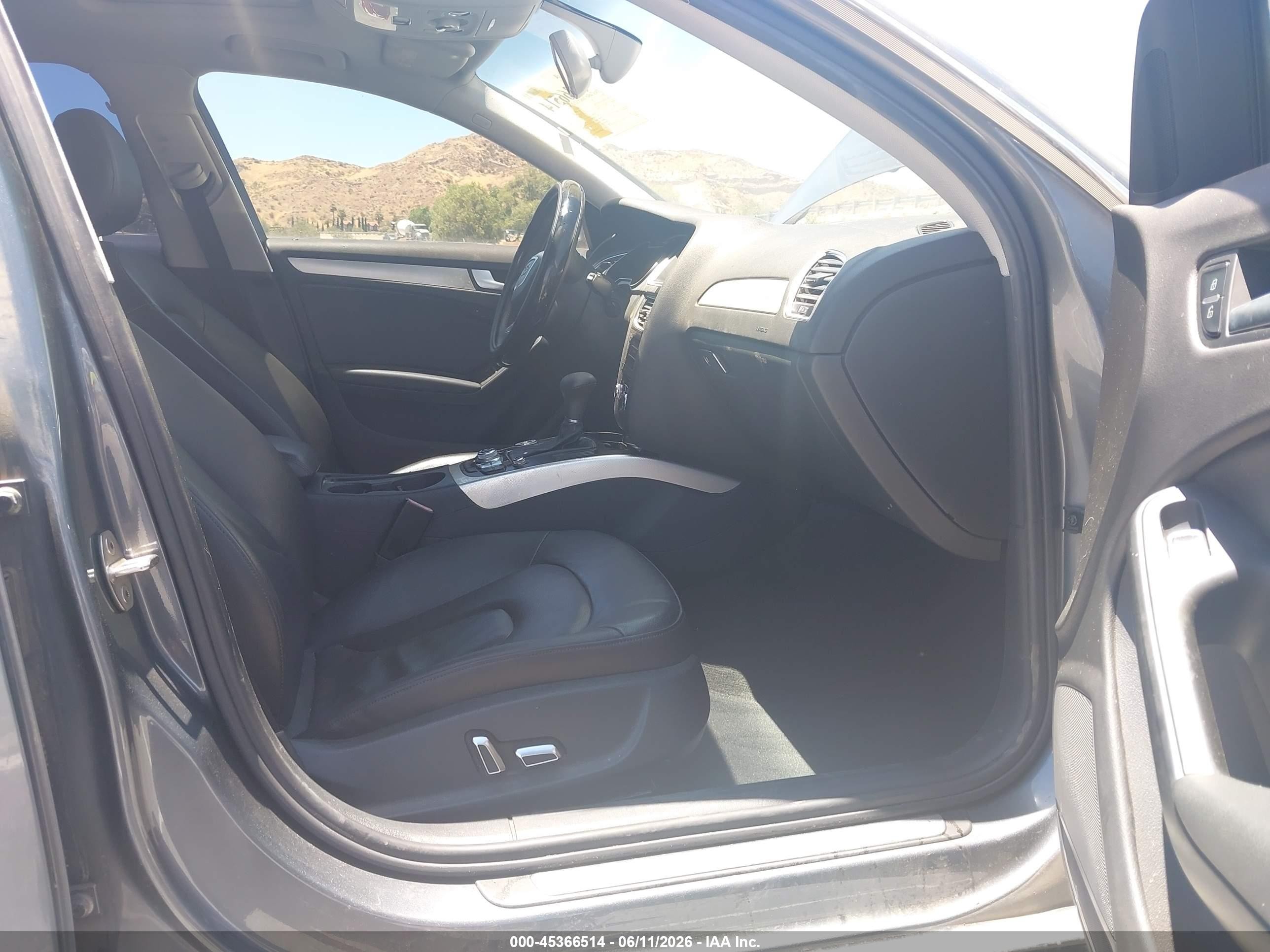 2013 Audi A4 2.0t Premium Black vin: WAUEFAFL2DA119368