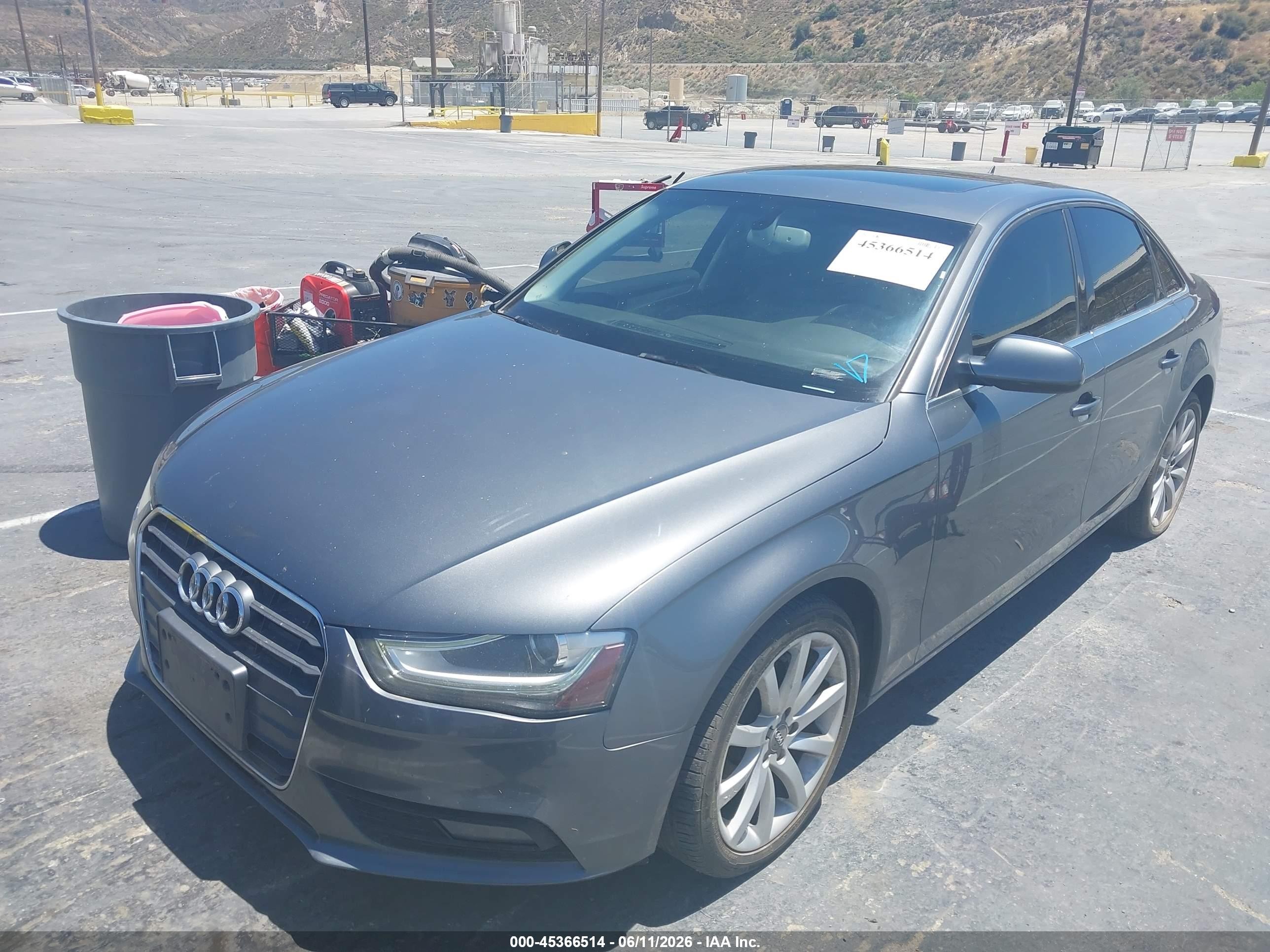 2013 Audi A4 2.0t Premium Black vin: WAUEFAFL2DA119368