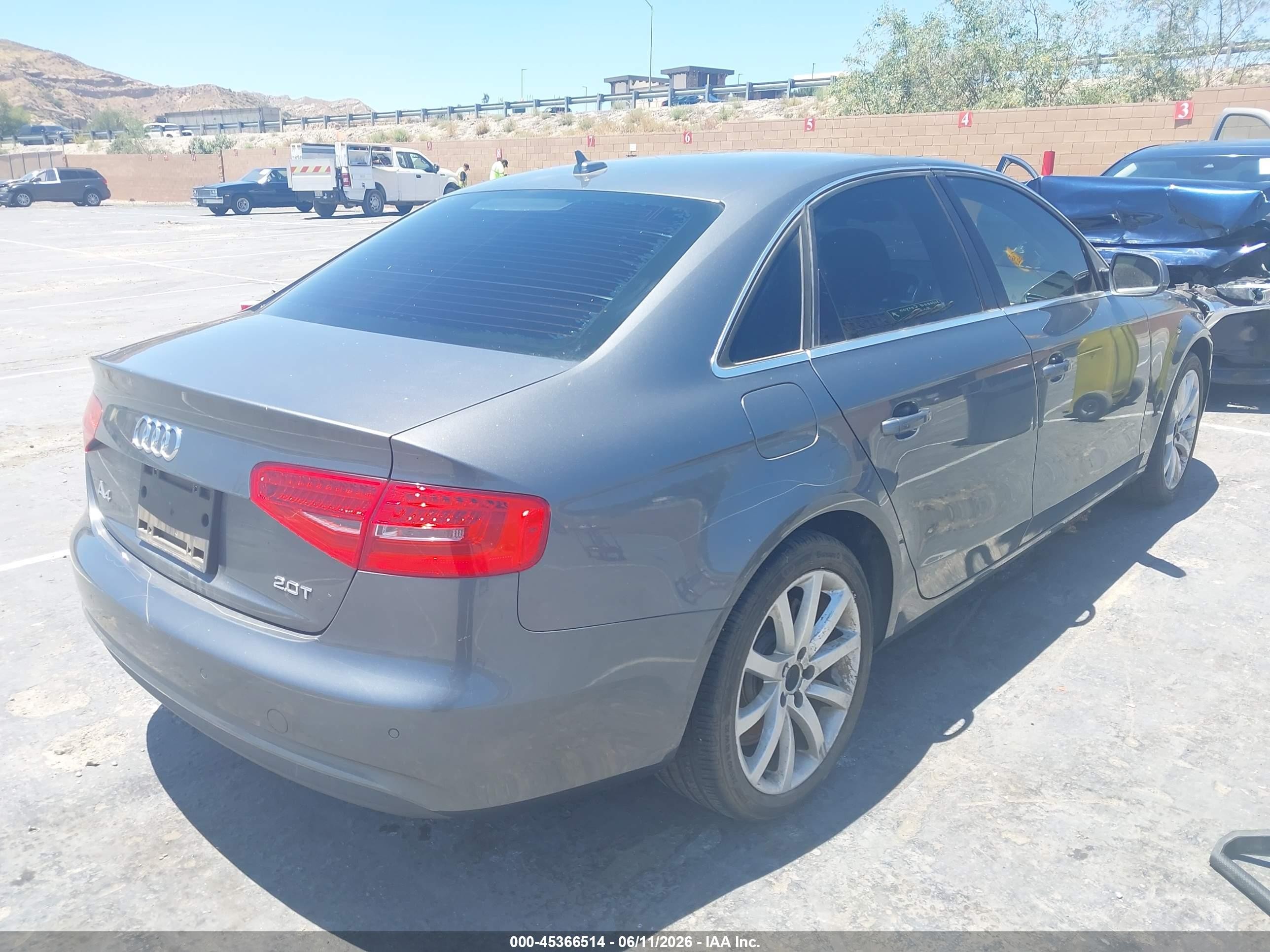 2013 Audi A4 2.0t Premium Black vin: WAUEFAFL2DA119368