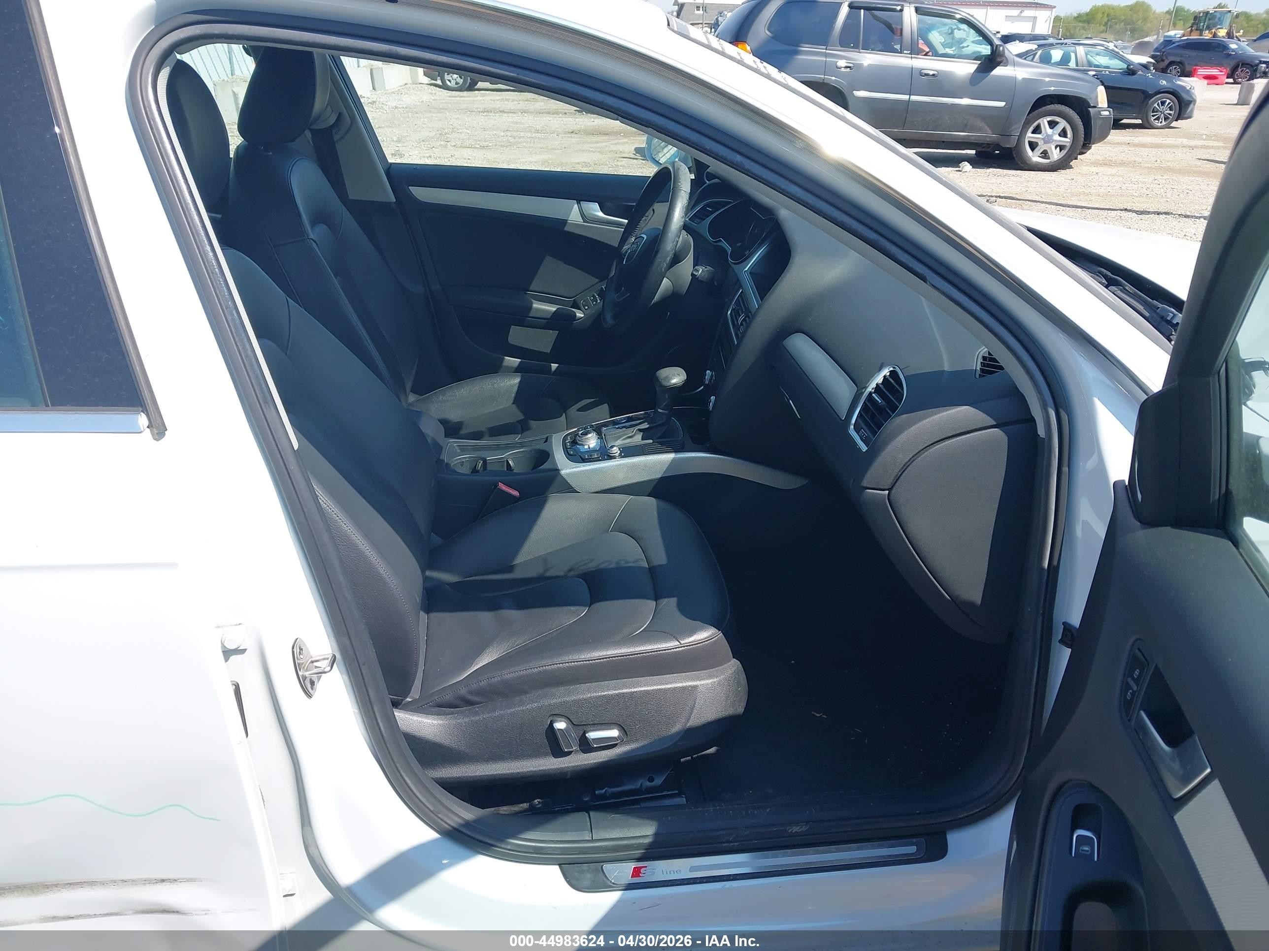 2014 Audi A4 2.0t Premium White vin: WAUEFAFL2EN006854