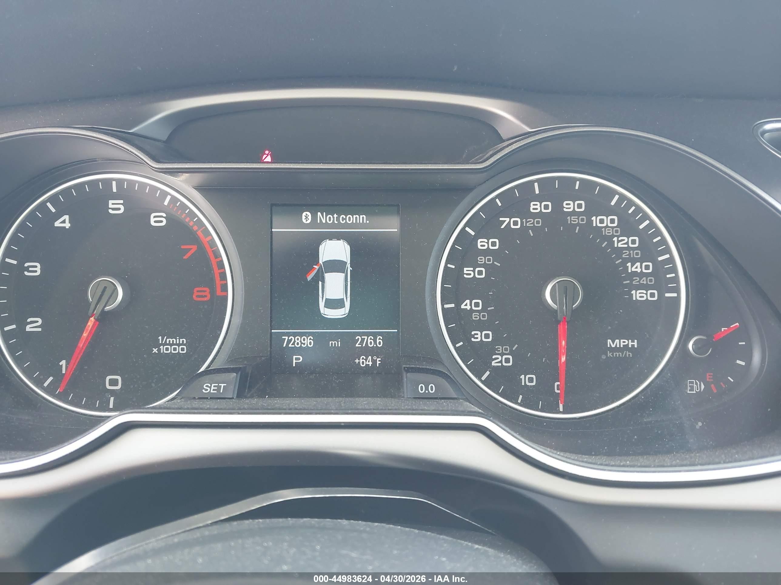 2014 Audi A4 2.0t Premium White vin: WAUEFAFL2EN006854