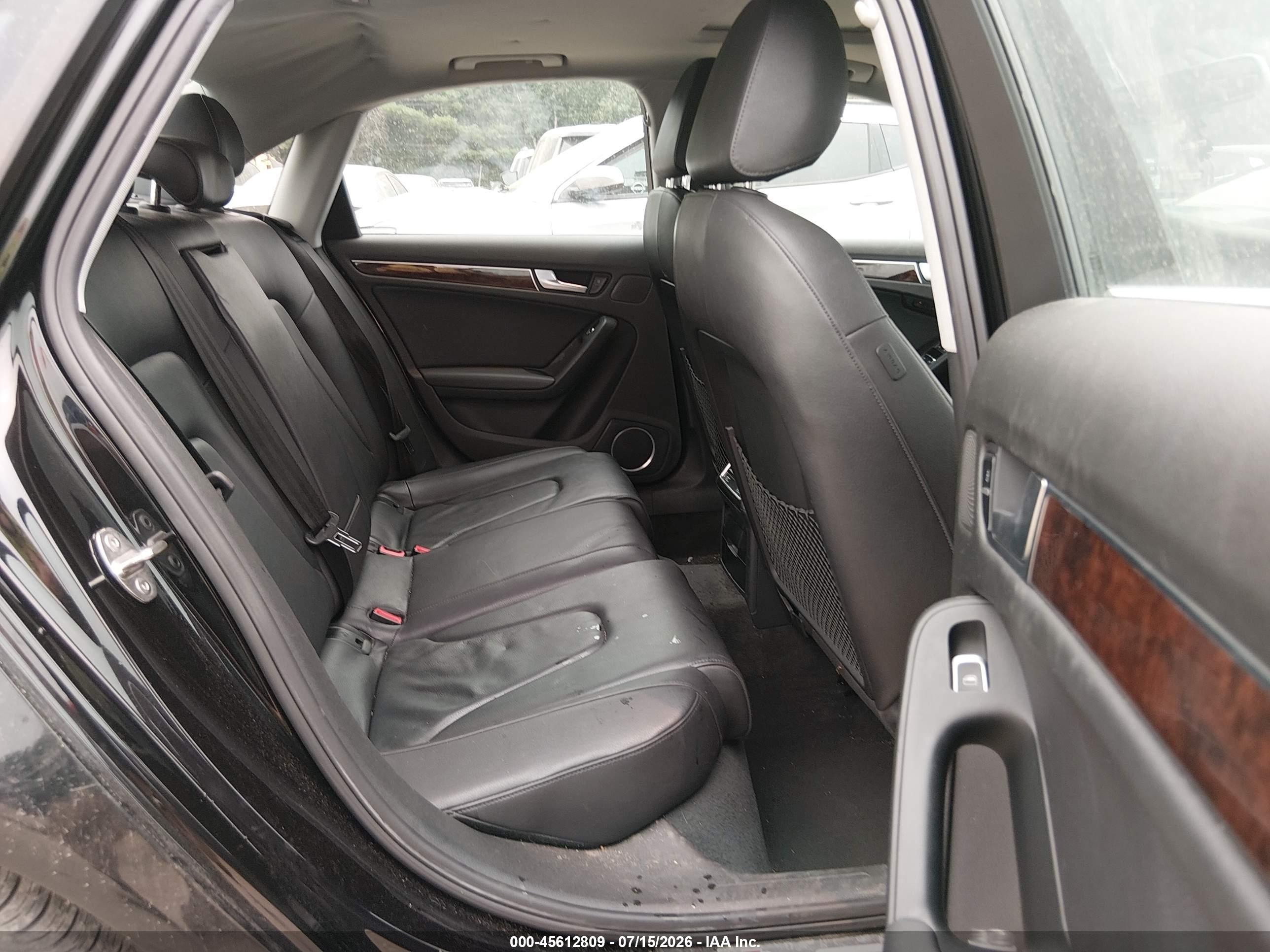 2014 Audi A4 2.0t Premium Black vin: WAUEFAFL3EN007415