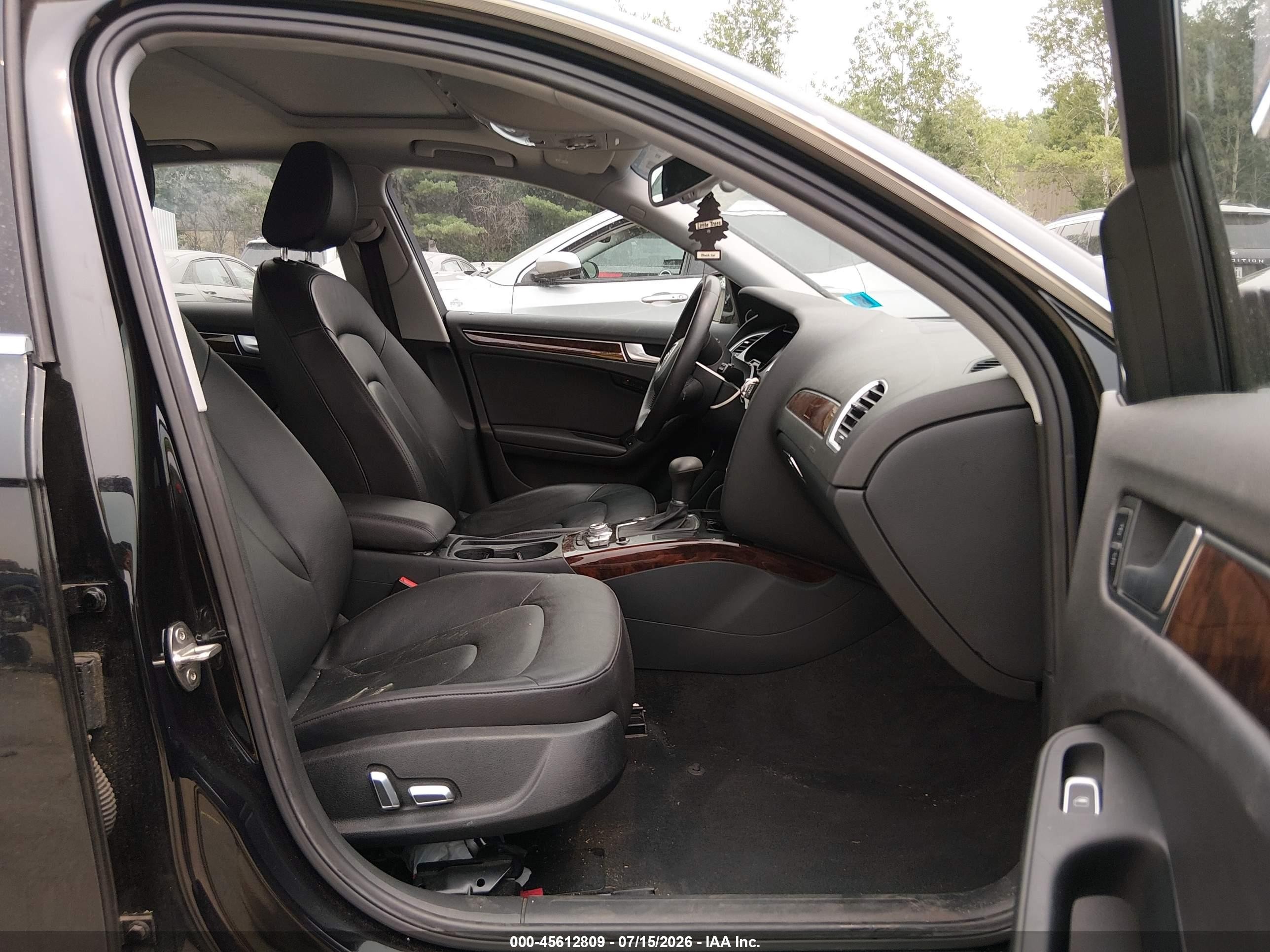 2014 Audi A4 2.0t Premium Black vin: WAUEFAFL3EN007415