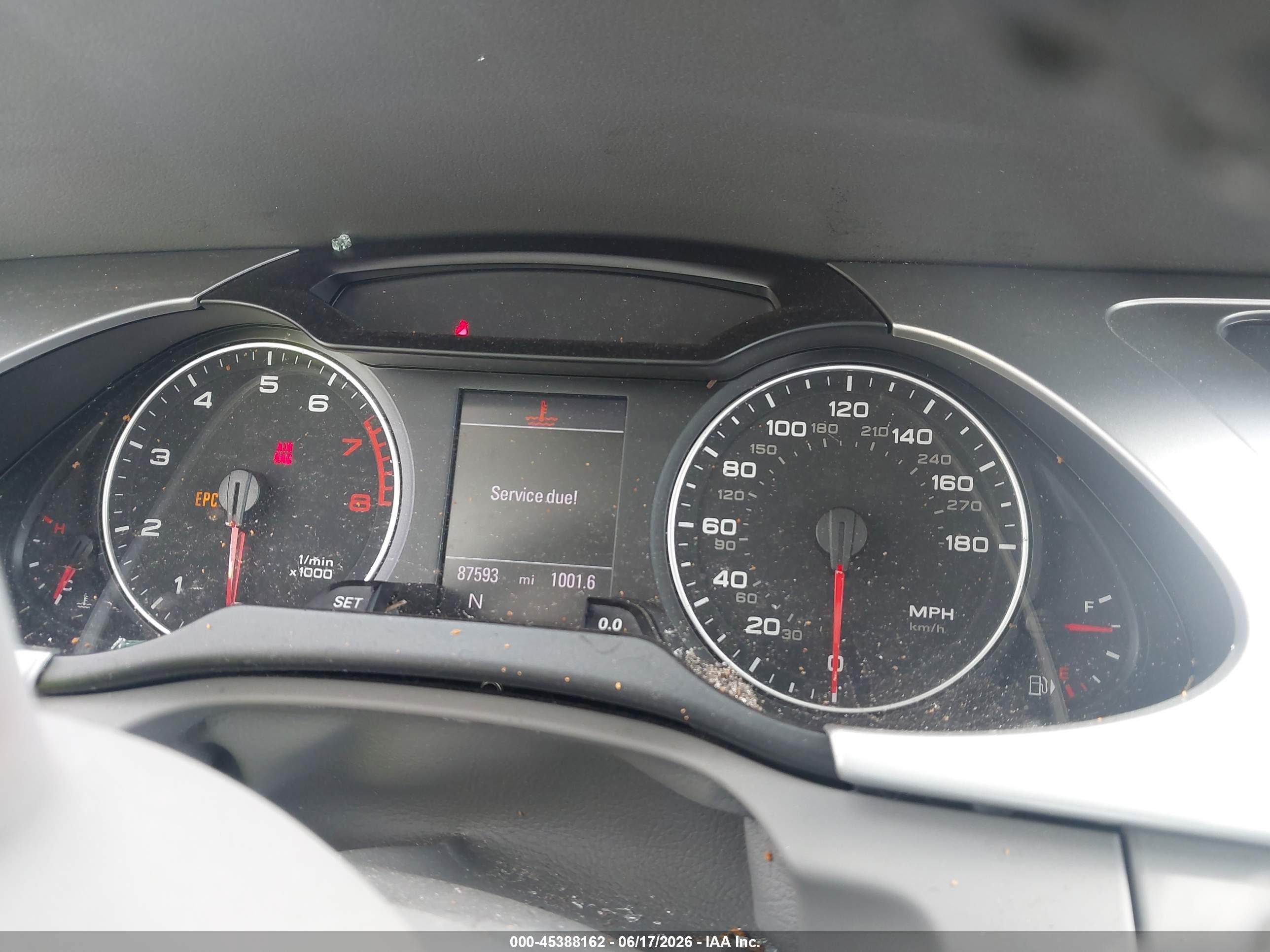 2012 Audi A4 2.0t Premium Plus Black vin: WAUEFAFL4CA113862