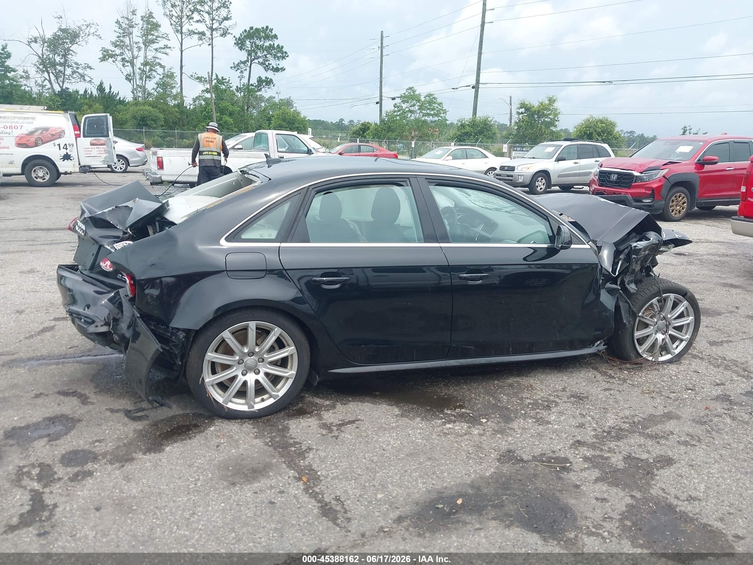 2012 Audi A4 2.0t Premium Plus Black vin: WAUEFAFL4CA113862