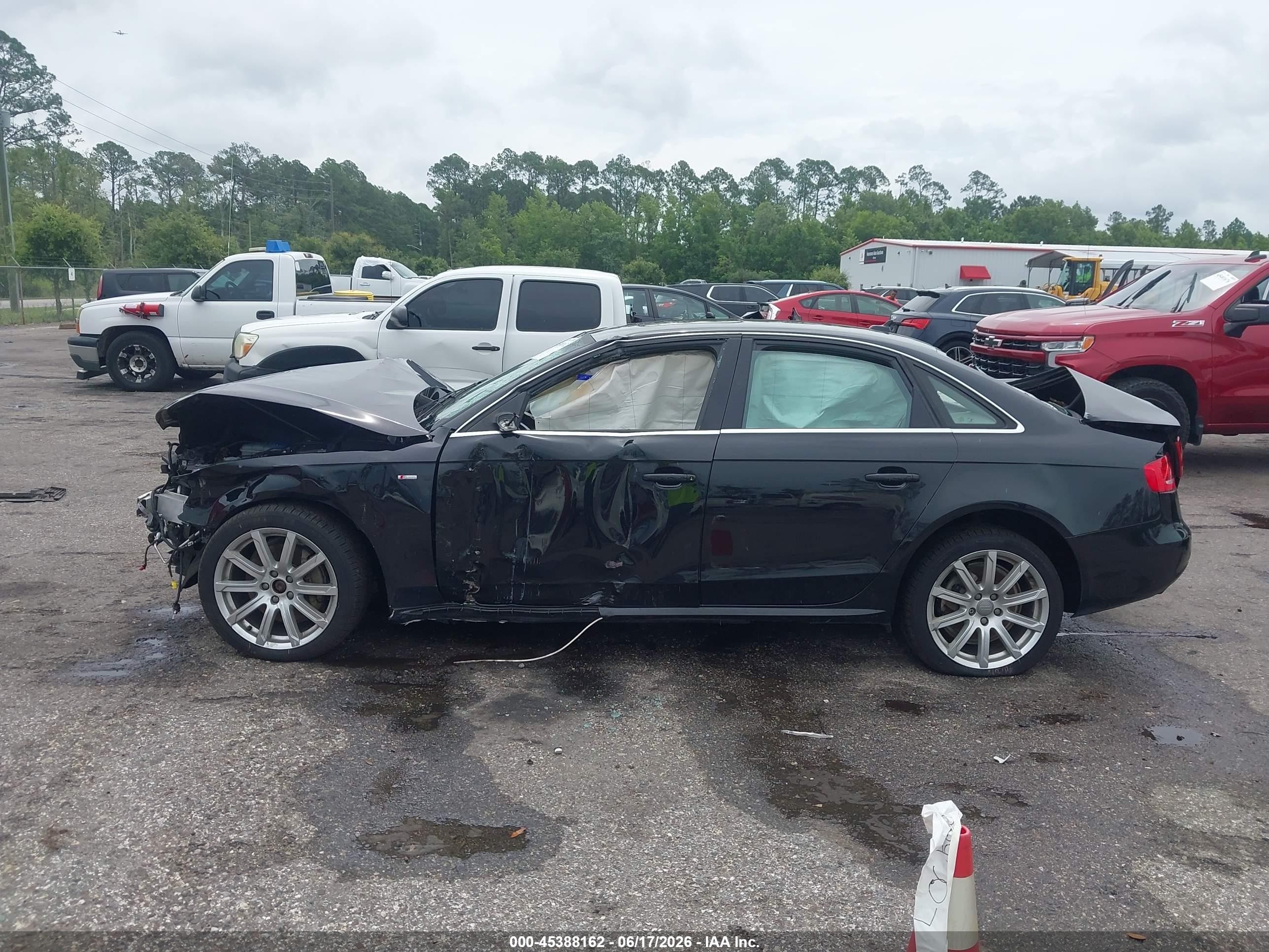 2012 Audi A4 2.0t Premium Plus Black vin: WAUEFAFL4CA113862