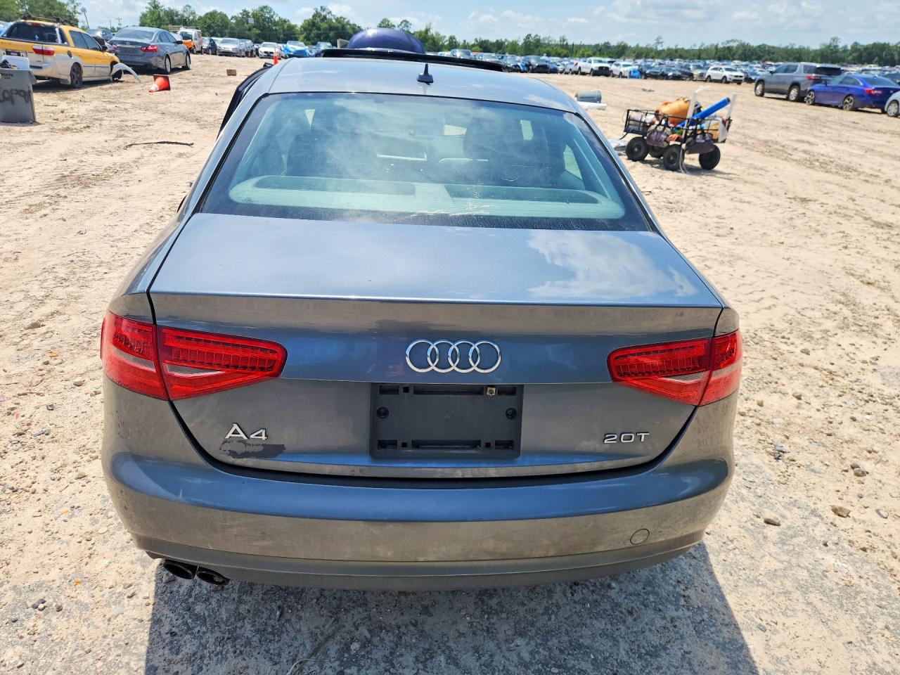2013 Audi A4 Premium Plus Gray vin: WAUEFAFL4DA048402