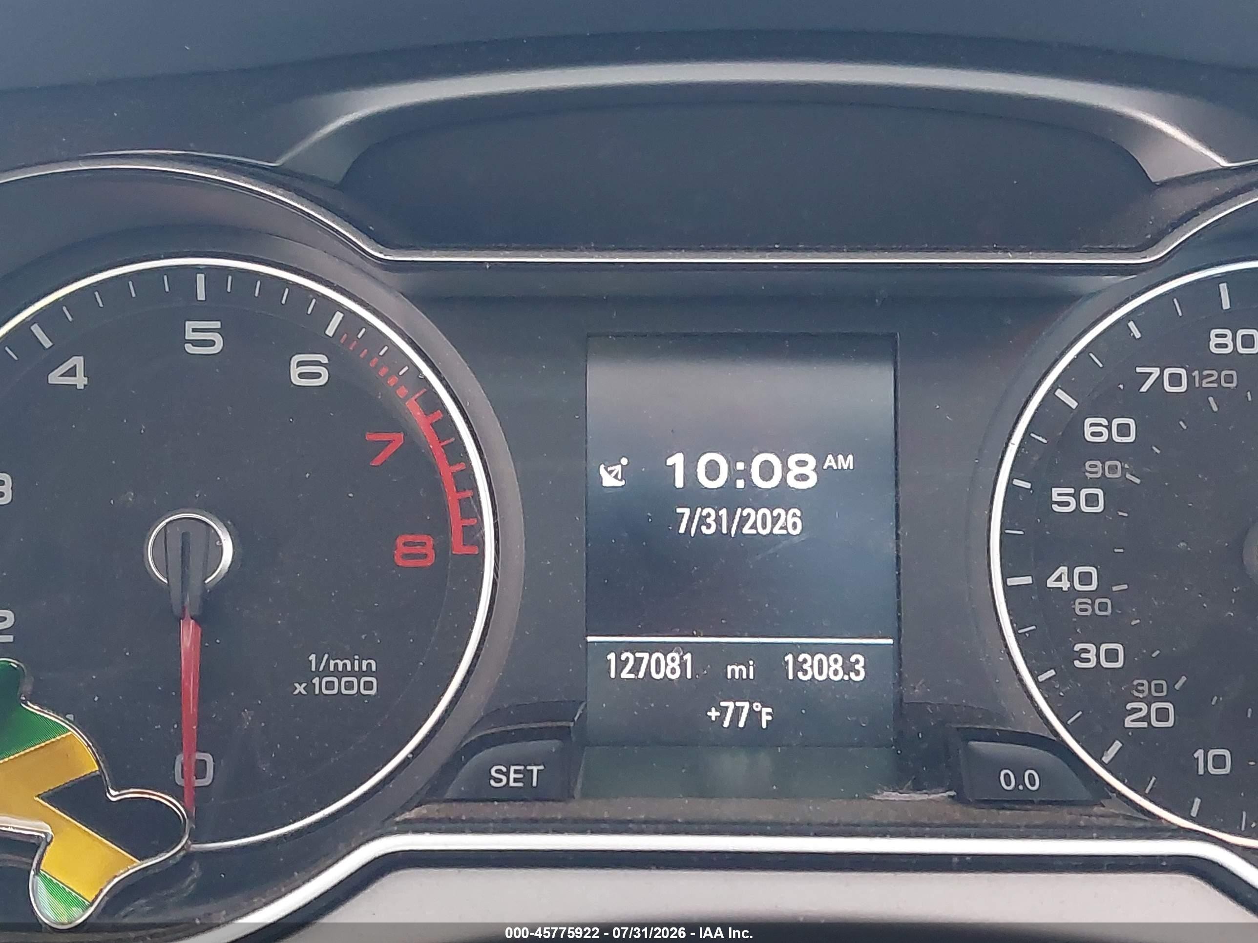 2013 Audi A4 2.0t Premium Gray vin: WAUEFAFL4DN033049